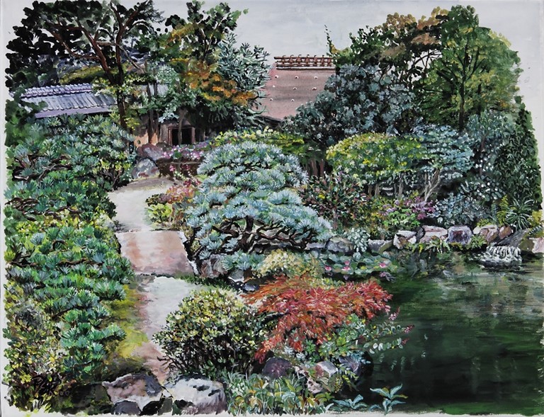 Japon : Kyoto, Jardin D'un Temple Japon : Kyoto, Jardin D'un Temple