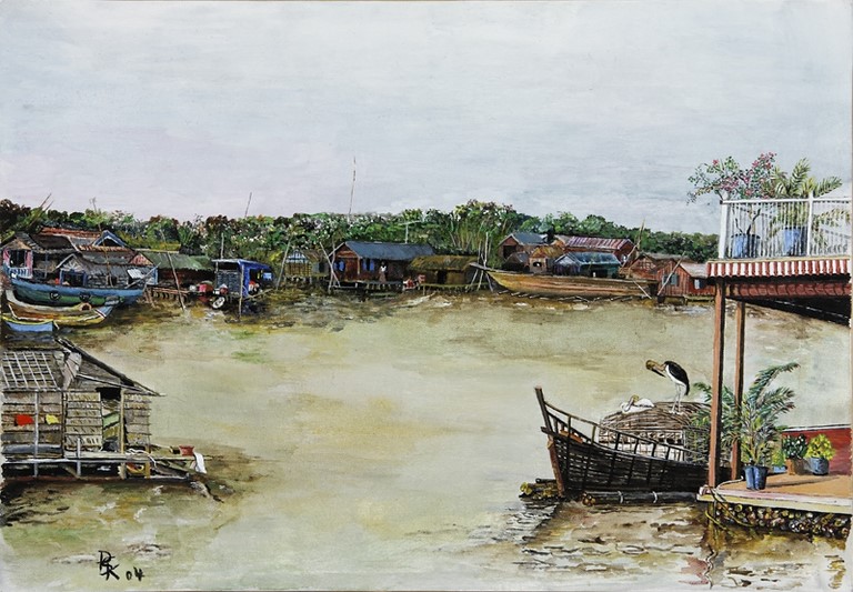 Cambodge : Le Village Flottant Vietnamien Cambodge : Le Village Flottant Vietnamien