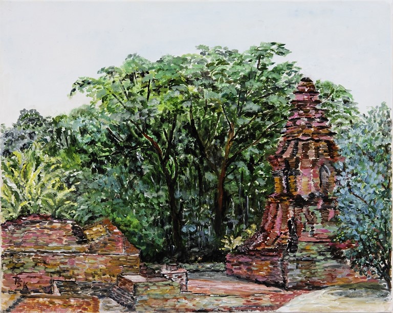 Thaïlande : Une Ruine De Chedi À Chiang Mai Thaïlande : Une Ruine De Chedi À Chiang Mai