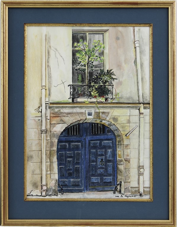 Paris, Ile Saint Louis, rue Regrattier