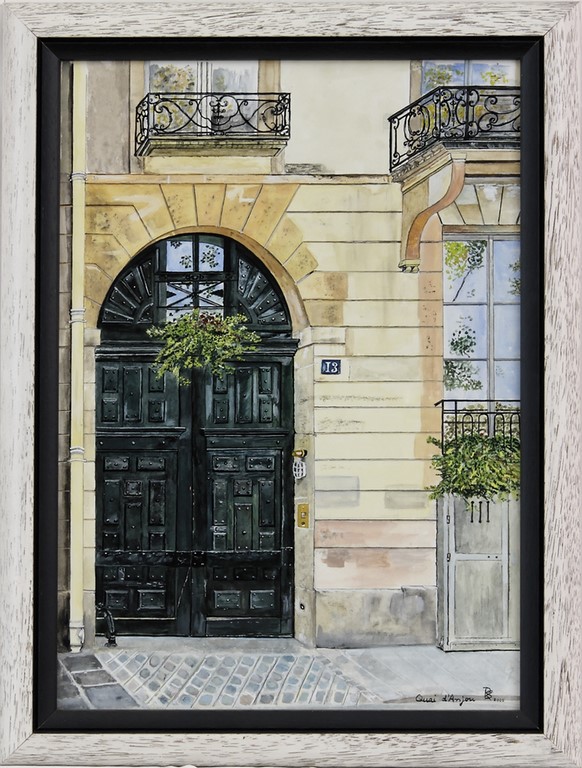 Paris, Ile Saint Louis, rue Saint Louis