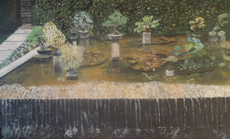 Fontaine de la Bambouseraie d'Anduze