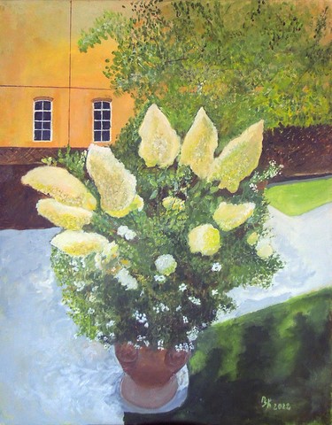 Tableau de Petra Kirschleger Le bouquet du Sud